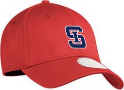 New Era Structured Stretch Cotton Cap, Red